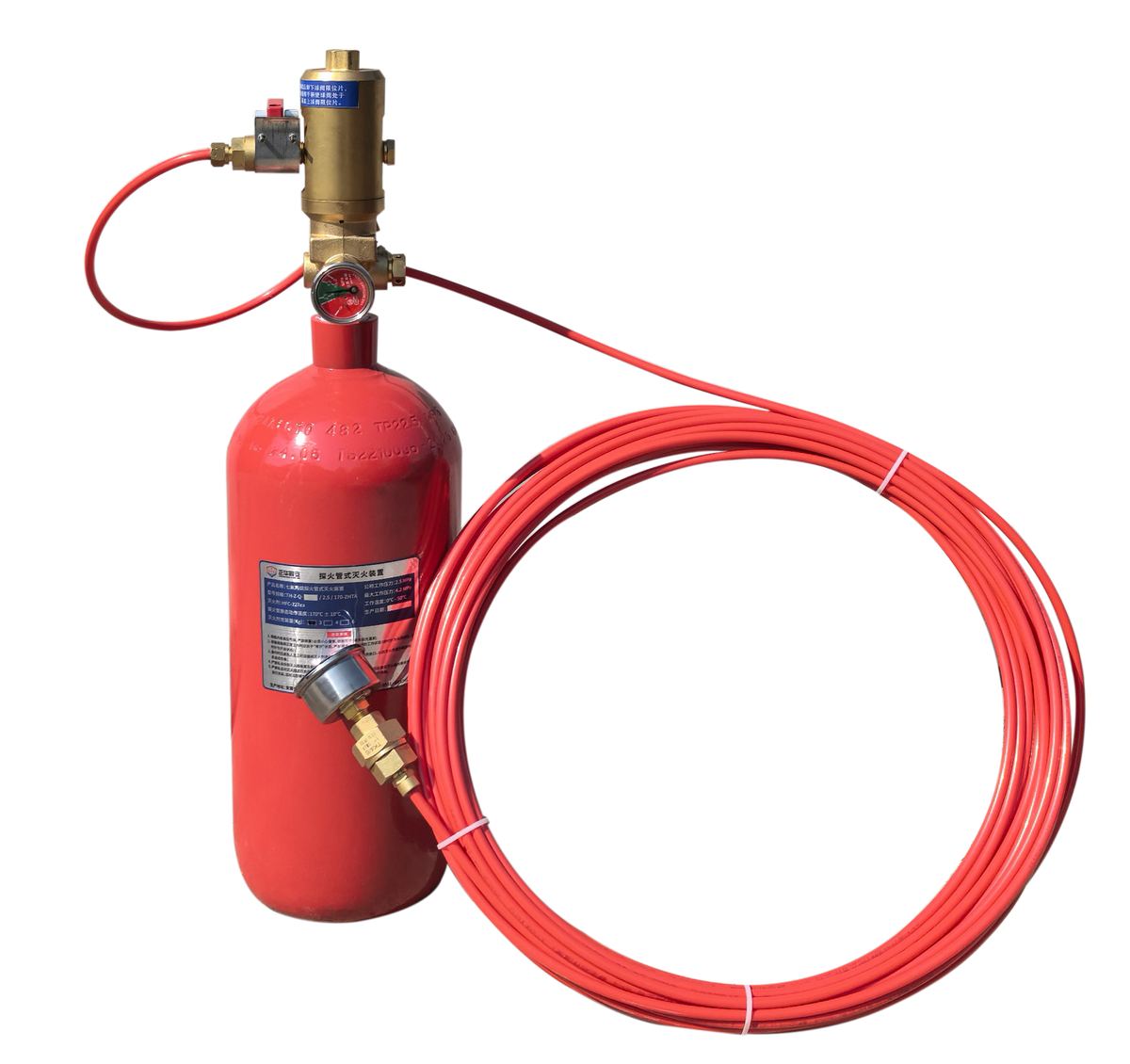 HFC-227ea detection tube unit