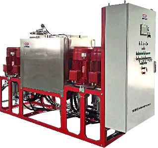 High-pressure water mist system