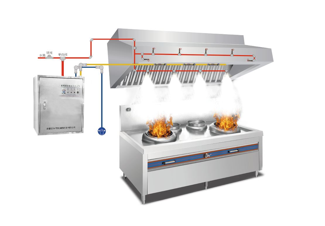Kitchen fire suppression system