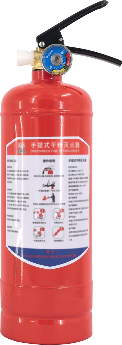 Portable dry powder extinguisher (2 kg)