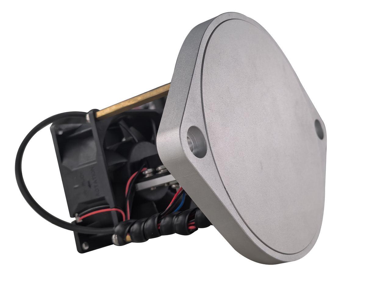 Electric push-rod explosion vent